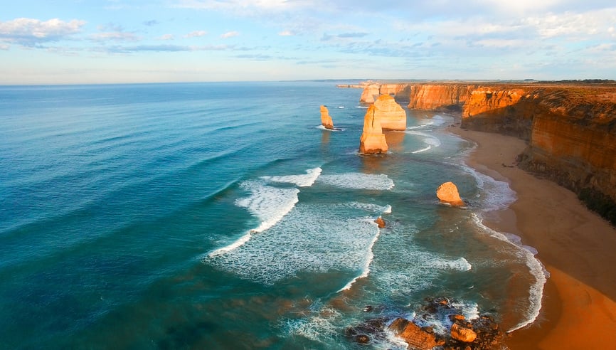 The Great Ocean Road Coastline, Australia